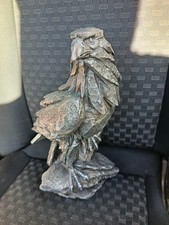 Silver Art Eagle Statue by Leonardo Collection - Resin Eagle Ornament Figurine