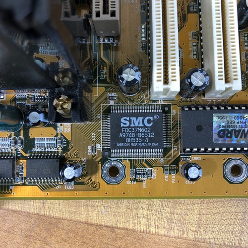 Biostar M6TBC Slot 1 ATX Motherboard Pentium II 350MHz w/RAM & GPU (ISA PCI AGP) - Picture 12 of 20