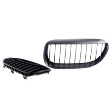 Sport Grill Single Line Matt Schwarz passend f�r BMW E63 E64 03-10
