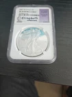 PF70 UCAM 2001-W American Silver Eagle Signed Jones NGC