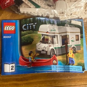 Lego City 60057 - Camper Van - 100% Complete w/ Instructions And Box