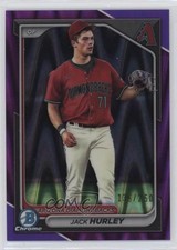2024 Bowman Chrome Prospects Purple RayWave Refractor 135/250 Jack Hurley b4d
