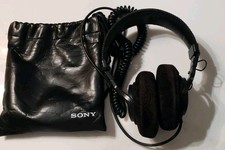 Sony MDR-7506 Over-Ear Closed-Back Wired Studio Headphones Black w/ Adapter