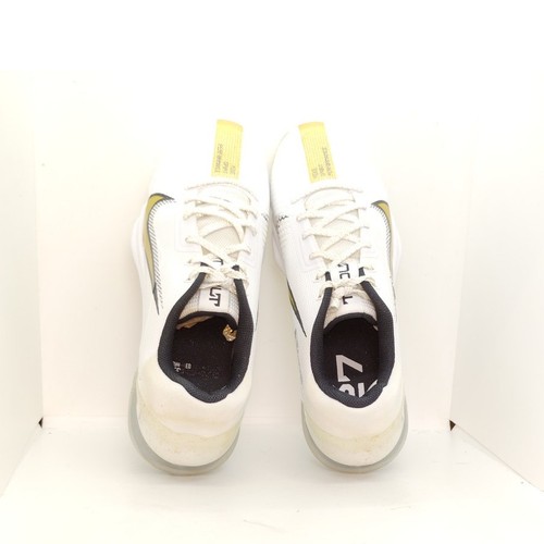 Botines Nike Force Zoom Trout 7 Pro blancos y dorados - talla 10 - Imagen 4 de 7