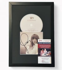 Taylor Swift TTPD Autographed CD Framed JSA COA Tortured Poets Department SIGNED
