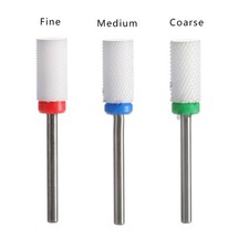 Ceramic Nail Drill Bits A0713T Clean Burr Nail File Bits Manicure Salon Tool