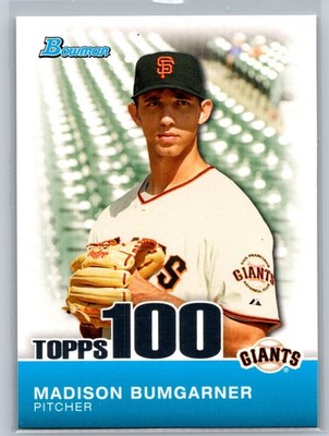 2010 Bowman #TP32 Madison Bumgarner Topps 100 Prospects