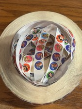 Disney Sticker Roll Hundreds Small Scrapbook Art Craft