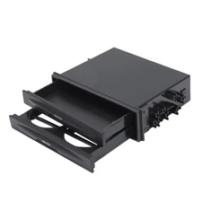 Universal Car Dash Trim  Din Radio  Kit Drink Cup Holder Storage Box T8F38497