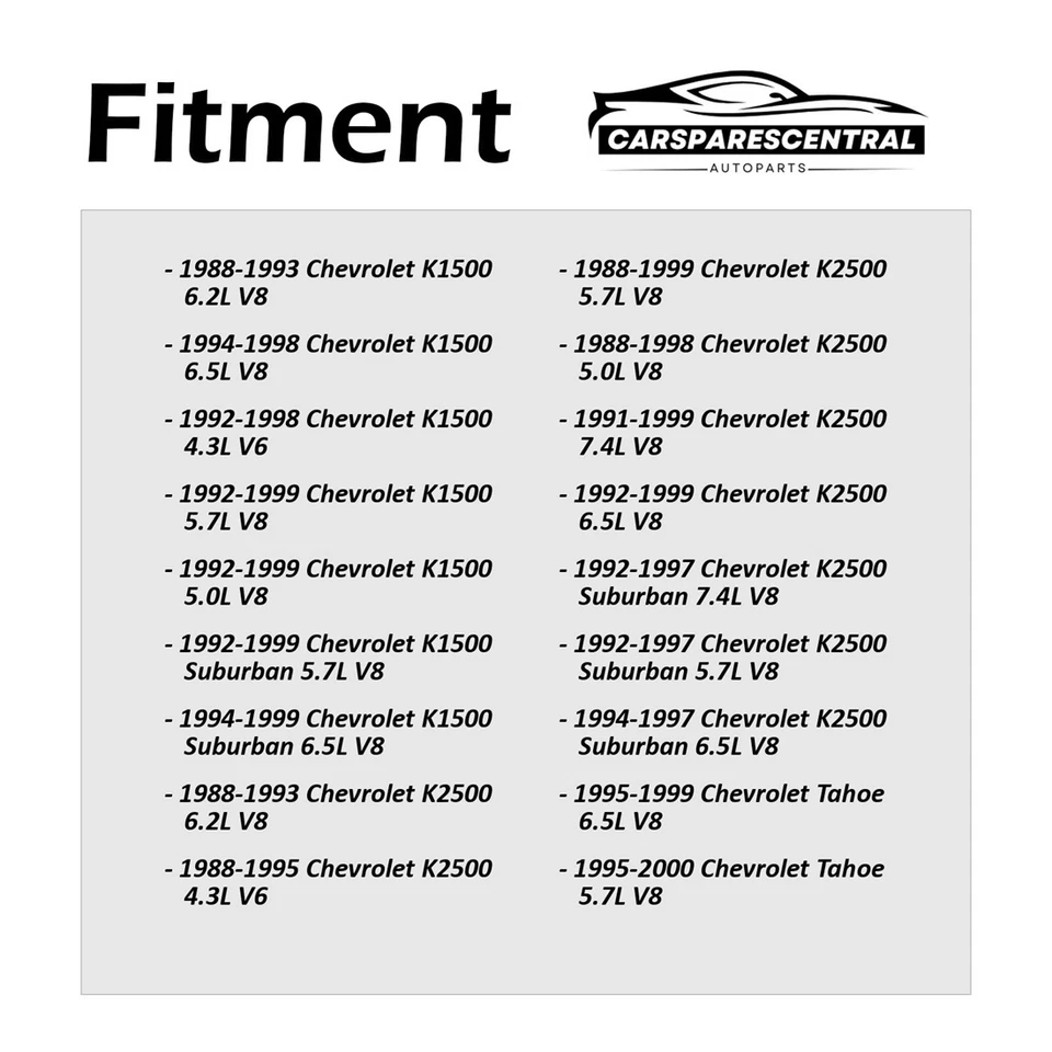 Cilindro de rueda de freno de tambor trasero 2 piezas para Chevrolet K1500 1988-1993 Foto 3 de 4