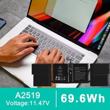 Replace A2519 Battery For Apple MacBook Pro 14" A2442 M1 2021 MKGR3LL/A 69.6Wh