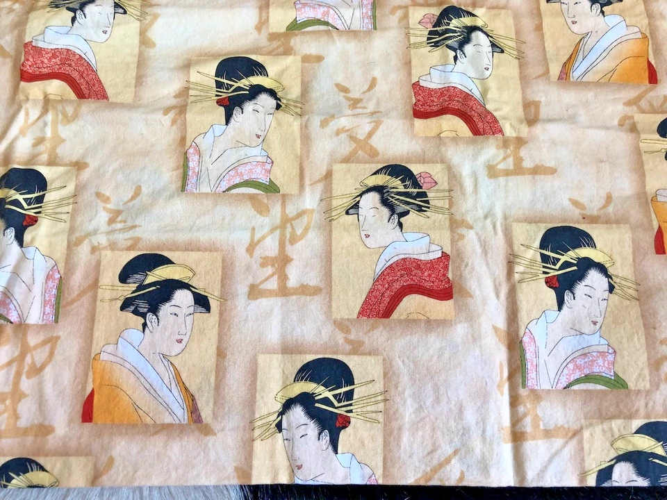 Custom Made Geisha Japanese Asian Theme Cotton King Pillowcases - Image 4 of 4