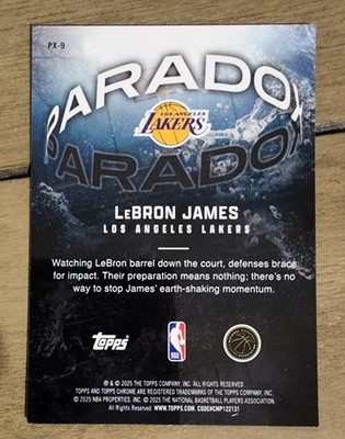 LeBRON JAMES　専用のため購入不可 Lebron James 2025-26 Topps Chrome PARADOX SSP | eBay