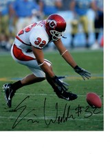 ERIC WEDDLE UTAH UTES SIGNED 8X10 PHOTO W/COA