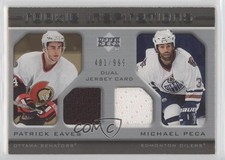 2005 Upper Deck Rookie Update Inspirations /999 Patrick Eaves Michael Peca w5b