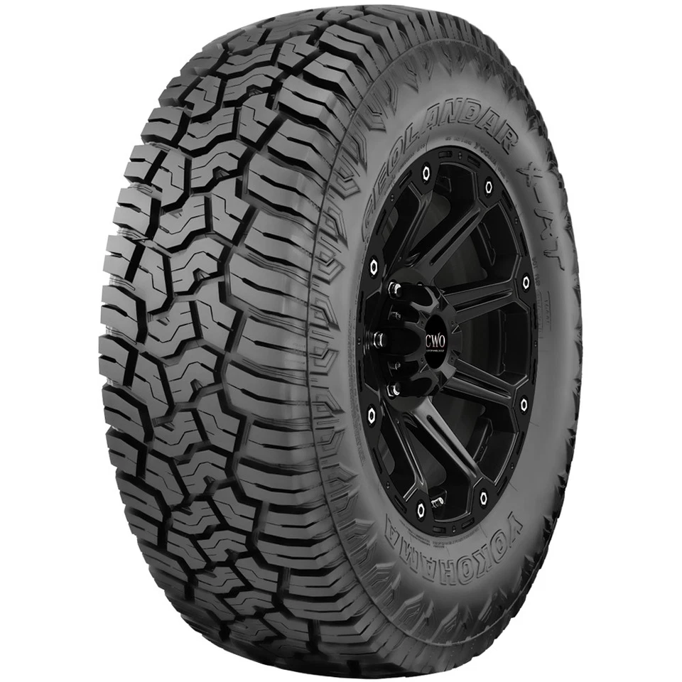 (QTY 4) LT285/70R18 Yokohama Geolandar X-AT 127Q Load Range E Tires Foto 2 de 4