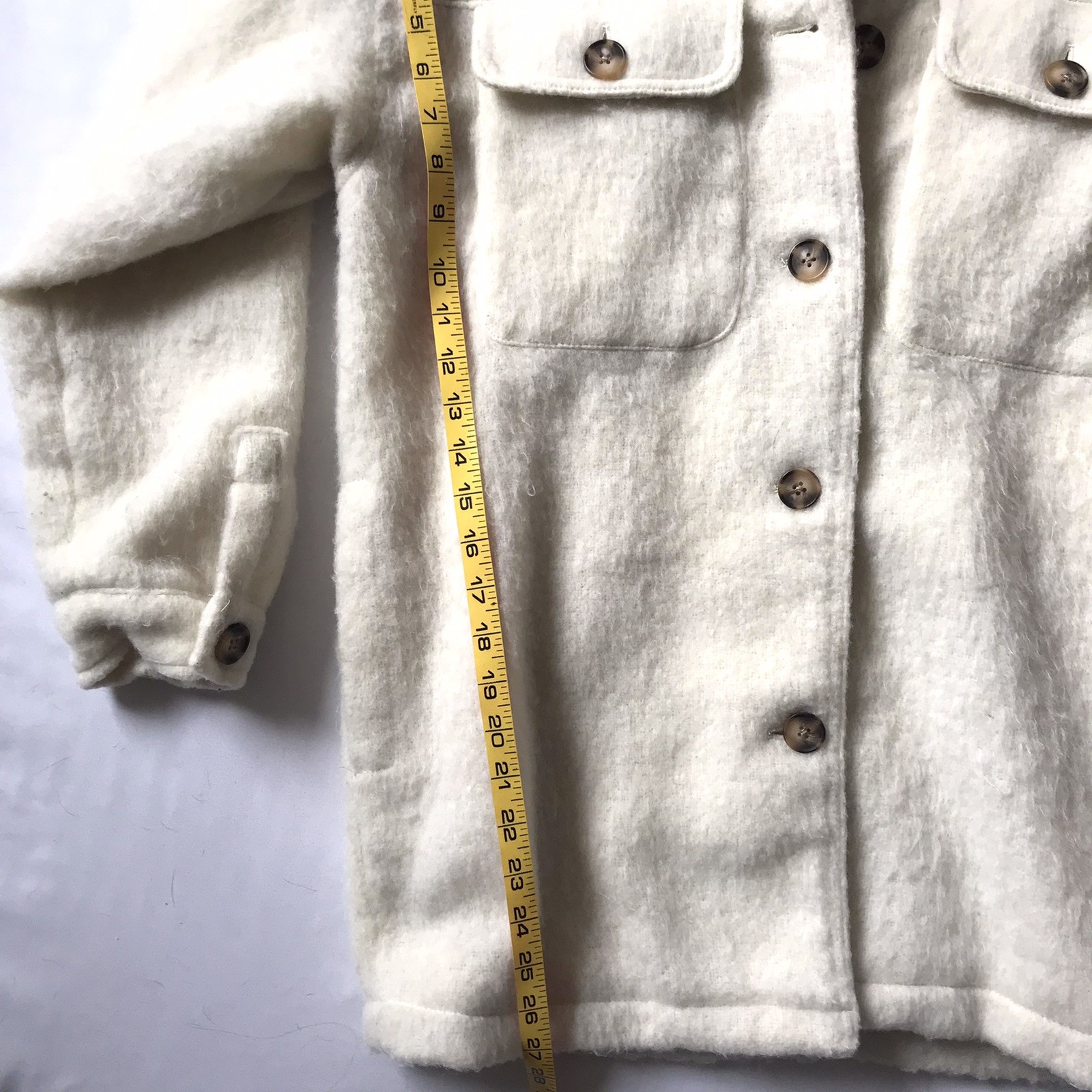 Universal Thread Wool Blend Oversized Shacket Jac… - image 10