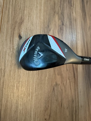 #ad #ad Callaway xhot pro 16 degree 2h hybrid project x 5.5 shaft left handed lh $100.00
