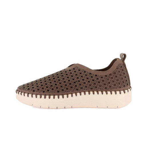 Grunland SC-4370-F6-SILI-TAUPE mocassino donna PE25 - Imagen 4 de 4