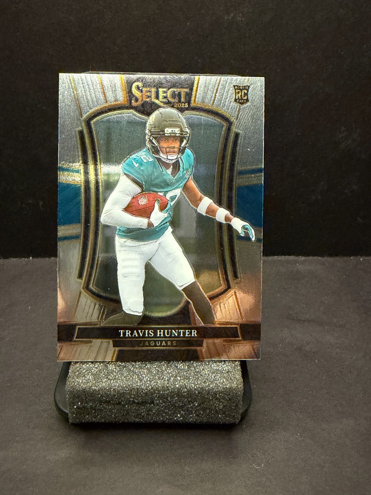 2025 Panini Select - Premier Level Travis Hunter #128 Silver Prizm (RC)