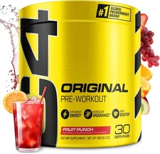 Cellucor C4 Original Pre Workout Powder, Fruit Punch, 5.8oz, Pack of 2