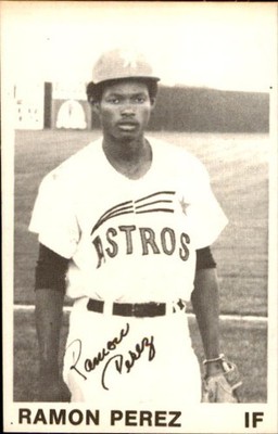 1973 Cedar Rapids Astros TCMA #2 Ramon Perez - NM Baseball Card
