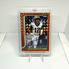 2026 Topps Chrome Chris Olave Auto Orange /25 SSARC-O Saints