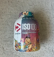 Dymatize ISO 100 Hydrolyzed Whey Protein 5 LBS Pebbles Birthday Cake EXP 07/2027