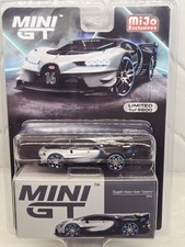 Mini GT Mijo Exclusive Silver Bugatti Vision Grand Turismo