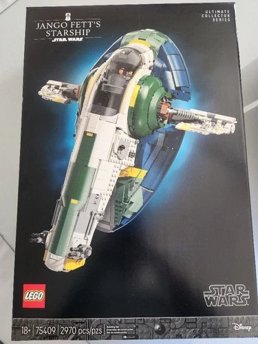 LEGO Star Wars UCS Jango Fett's Firespray-Class Starship (75409) New - SEALED