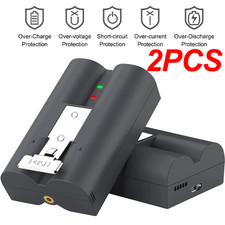 2Pack Rechargeable Battery Pack for Ring Video Doorbell 2 3 3 4 Spotlight Camera