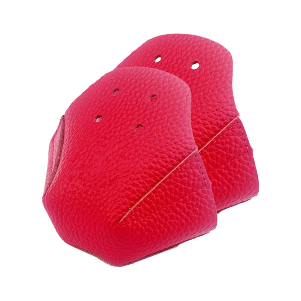 1 Pair Toe Guards Protectors PU Leather Roller Skate Protectors With 4 Holes F