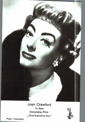 Joan Crawford       **  Original Postkarte Postcard * Nr.  N 818 b