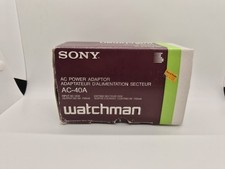 SONY AC POWER ADAPTOR SUPPLY AC-40A 6V in Orig. OEM Box
