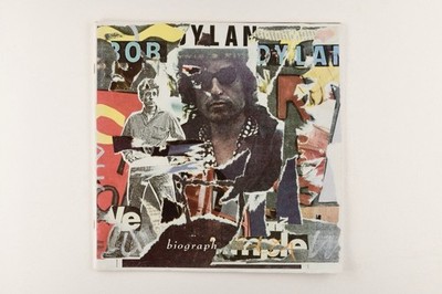 1985 Bob Dylan Biograph Booklet and Inserts Only Very Good Condition