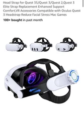 VR Comfort Head Strap Compatible With Quest 2/3