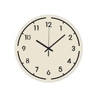 Creative Acrylic 30cm Digital Wall Clock Silent for Office and Living Room