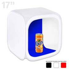 12" Photo Studio Portable Shooting Product Light Tent with 4 Colors Backdrops