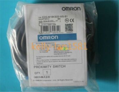 100% Test 1Pcs New Proximity Switch E2G-M18KS05-WS-B1 12-24VDC Vb #W7*