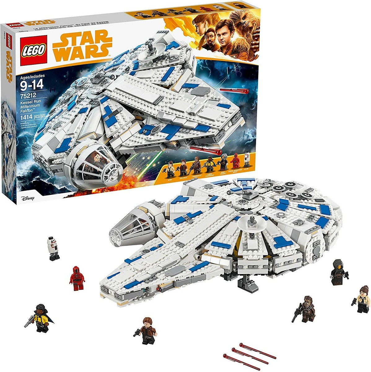 Millenium Falcon Lego Halcon Milenario 75212 Corte Inglés El