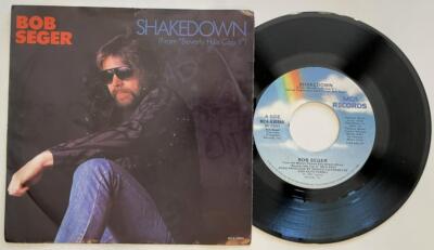 Bob Seger Shakedown / The Aftermath 45 rpm PS M- MCA Pop Rock (1987)