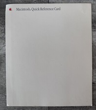1988 Macintosh Quick Reference Card 030-3180-B
