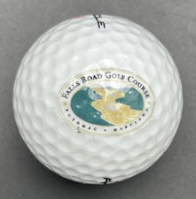 Falls Road Golf Course Potomac Maryland Logo Golf Ball 1 Pinnacle Pre-Owned