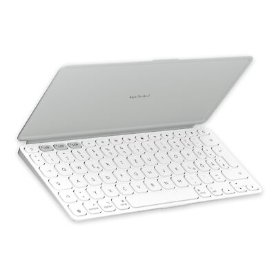 Logitech Keys-To-Go 2 for Mac, Pale Grey - mobile kabellose Tastatur für iPad...