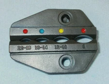 DIE for Wire Terminals #22 - #8 AWG, Fits 7505-HANDLE, & Most Hand Crimpers.