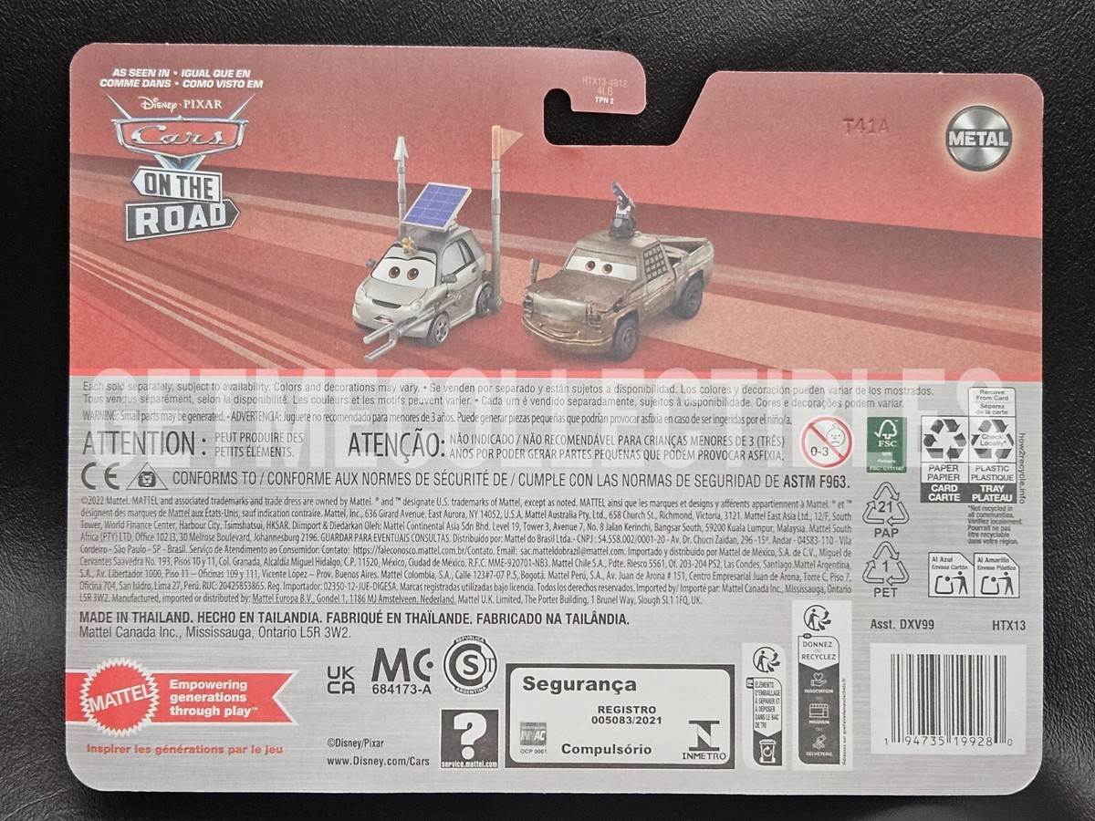 DISNEY PIXAR CARS KEN ENGINOKI JUSTIN ROADRITTER 2025 2 PACK SAVE