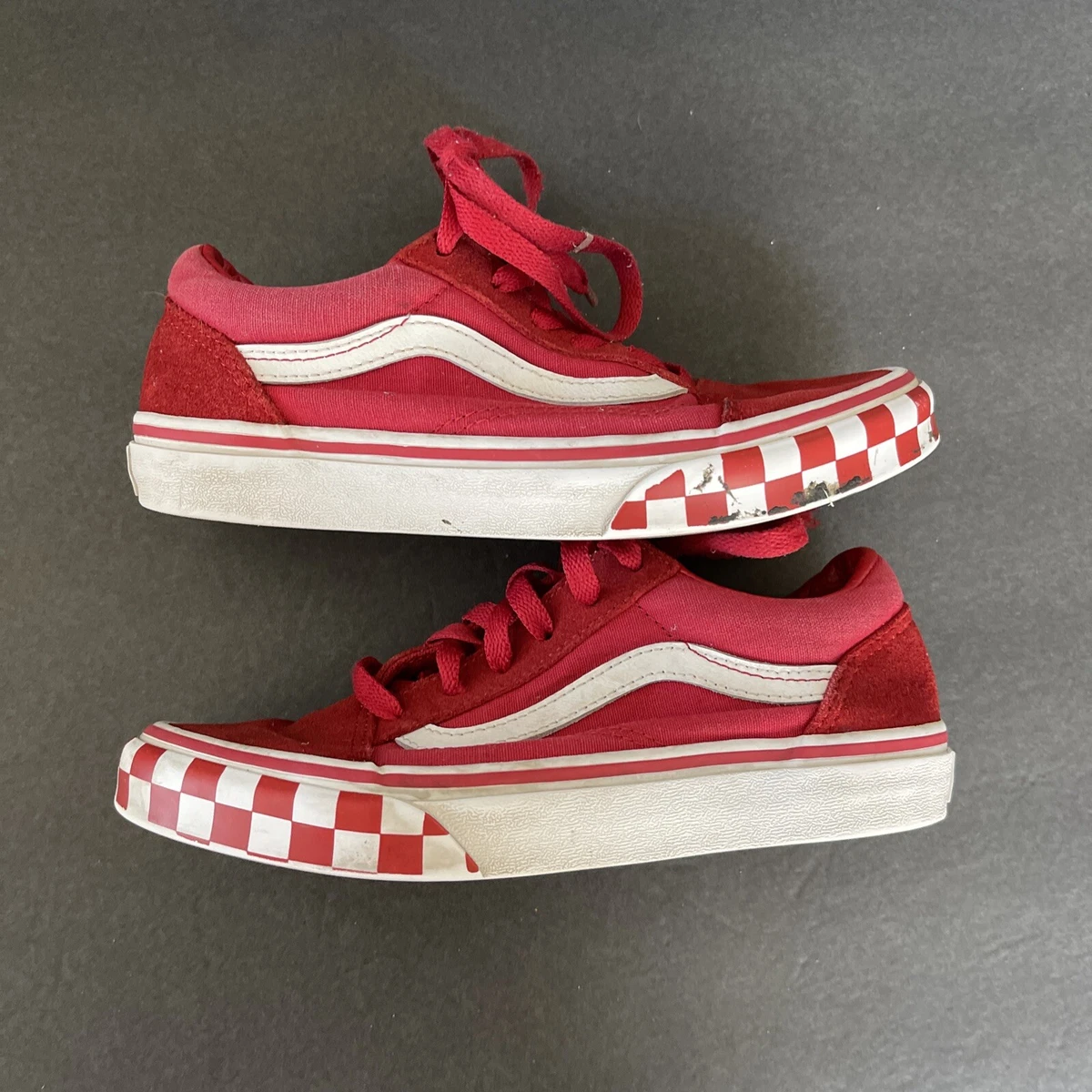Size 3 checkered vans cheap