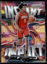 2021-22 Panini Prizm Instant Impact Prizms Silver #25 Jalen Green RC  BK01R02D
