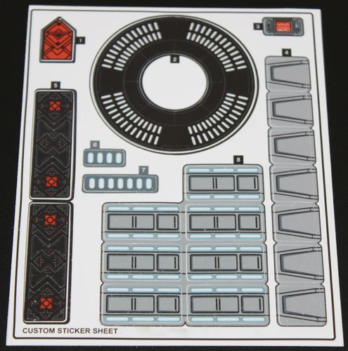 Custom Decal for 75251 Replacement Sticker Sheet