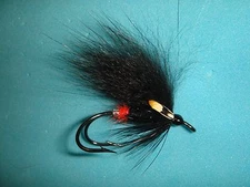 FLY FISHING FLIES - Trad. RED BUTT DOUBLE Salmon/Steelhead Fly size #6* (3 ea.)